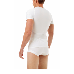 Sous-vêtement décontracté pour homme de haute qualité, personnalisable, 100% coton, col rond, antibactérien, séchage rapide, 120 GSM, 4 saisons - Product Image 4
