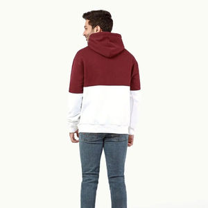 Sweat à capuche pour homme de qualité supérieure, 100% coton mélangé, nouveau style, basiques, imprimé, brodé, taille standard, uni, teint - Product Image 3