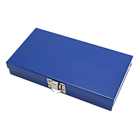 Ensemble d'outils CR-V OEM 17 pièces avec embout de 1/4 pouce et coffret métallique, garantie 1 an pour la réparation automobile et l'usage domestique