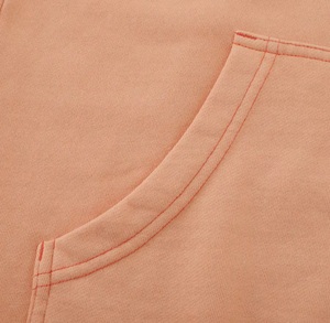 Women's Casual Stand Puffer Print Pullover Sweatshirts Unique Colors Long Boxy Custom Blank Hoodie for Winter <b>Free</b> Sample - Product Image 4