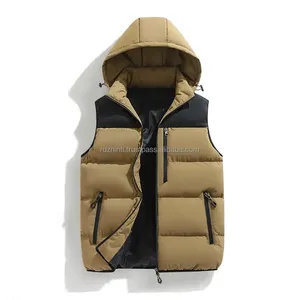 Chaleco Acolchado Moderno para Hombre, Chaqueta sin Mangas Cálida para Uso Diario y al Aire Libre - Product Image 4