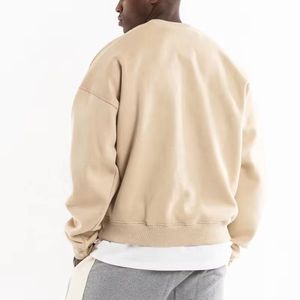 Sudadera con Capucha de Manga Larga para Hombre, Estilo Urbano, Personalizable con Estampado, Corte Holgado, Cuello Redondo, Estilo Corto - Product Image 2