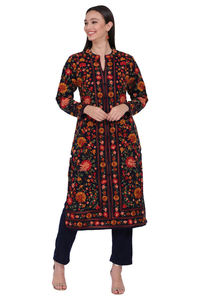 Salwar Kameez de Alta Calidad para Mujer, Elegante, Última Moda, Estilo Indio-Pakistaní, de Seda y Algodón, Lavable, Colores Personalizados, para Toda Temporada - Product Image 4