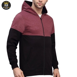 Sudaderas con cremallera para hombre de alta calidad de colores sólidos - Product Image 5