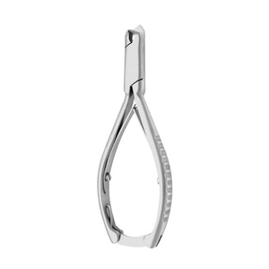 Nuevos Cortaúñas para Diabéticos con Cuchilla Redondeada, Instrumento de Podología, Alicates de Acero Inoxidable Afilados OEM de 14 cm - Product Image 1