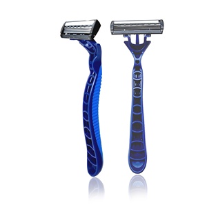 Mini maquinilla de afeitar portátil ecológica para hombre, 4 hojas de un solo filo con cuchillas reemplazables para afeitado facial y corporal, fabricada en Vietnam - Product Image 2