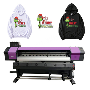 Imprimante à sublimation XBH XBH-1901, largeur d'impression 1,6 m/1,8 m, tête d'impression Xp600, encre éco-solvant CMYK, imprimante jet d'encre automatique - Product Image 1