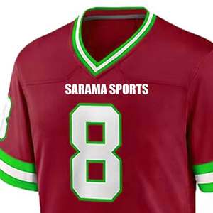 Ensemble d'uniformes de football américain personnalisable et respirant Design professionnel Tackle Twill OEM Teamwear pour les clubs Plus Size Options - Product Image 5