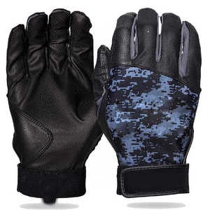 Gants de frappeur de baseball en cuir personnalisés, confortables et professionnels pour adultes, pour le softball en extérieur (vente en gros) - Product Image 5