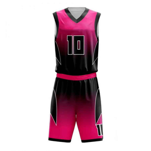 Uniforme de Baloncesto Personalizado OEM 100% Poliéster, Transpirable, de Secado Rápido, con Estampado por Sublimación, Jersey de Equipo, Nueva Llegada - Product Image 5