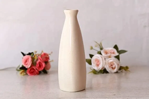 Élégant vase à fleurs en céramique de conception nordique blanche pour la décoration et les occasions de Noël de l'hôtel à la maison en 2025 - Product Image 3