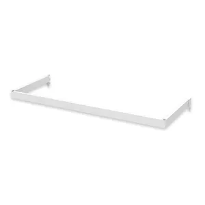 U Bar Shop Accesorio de pared Rectangular Ropa Colgar Riel Estante para colgar Tela