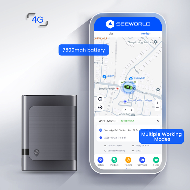 Waterproof Multifunctional GPS Tracker with IoT 4G LTE 2G Network GLONASS Modes Strong Magnet PC-China Supply