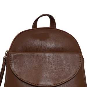 กระเป๋าเป้สะพายหลังหนัง Nappa แบบทำด้วยมือคุณภาพสูงสไตล์วินเทจเรขาคณิตหนังแท้ผู้ผลิตชั้นนำของอินเดีย - Product Image 2