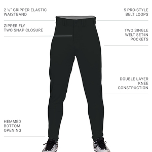 กางเกงเบสบอลทรงคลาสสิกแบบลำลองสำหรับผู้ชายรุ่นเยาว์ พร้อมโลโก้และข้อความ หลายสี กำลังเป็นที่นิยมในปี 2025 - Product Image 6