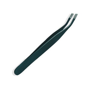 Pinzas para Cejas de Acero Metálico con Recubrimiento de Color, Tipo Punta Inclinada, 4 Pulgadas, para Eliminar el Vello de la Frente - Product Image 3