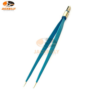 Vente en gros d'instruments professionnels de laparoscopie avec logo personnalisé Pinces électriques bipolaires pour équipement chirurgical de coagulation - Product Image 2