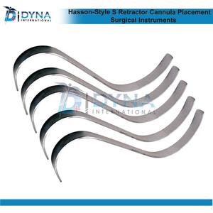 Hasson Style S Retractor Cánula Colocación Instrumentos quirúrgicos Certificado CE para cirugía general - Product Image 5