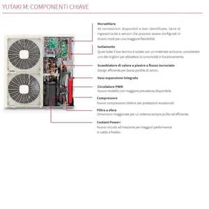 Sistema de Calefacción y Refrigeración Monobloque Hidrónico Hitachi Yutaki M RASM-5VR1E 12 kW A+++ R32 para el Hogar - Product Image 4