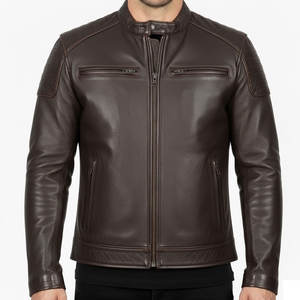 Chaqueta de Cuero para Motocicleta Más Popular, Chaqueta de Cuero Personalizada Hecha en Pakistán, Chaquetas de Cuero para Motocicleta de Alta Calidad en Pakistán - Product Image 1