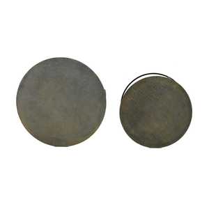 Mesa de centro de aspecto moderno y elegante, juego de mesa de té Simple para sala de estar, parte superior redonda para uso en interiores, muebles de mesa auxiliar - Product Image 3