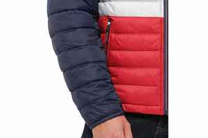 Veste matelassée à capuche légère et pliable résistante à l'hiver, personnalisée, respirante, matelassée, pour homme - Product Image 6