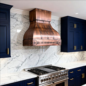 定制法式钟形铜制抽油烟机壁挂式豪华别墅厨房 - Product Image 5