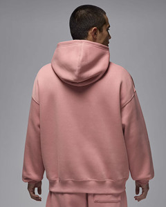 Sudadera con capucha para hombre de Color rosa de alta calidad hecha a medida 100% diseño de bolsillo de algodón con serigrafía 450GSM Sudadera con capucha para hombre - Product Image 2