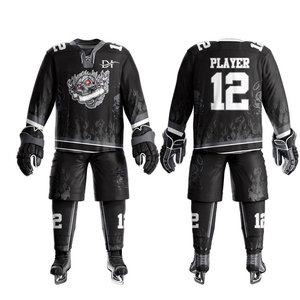 Premium Quality Custom Team Name Ice Hockey Jersey Set Handmade Professional Factory-Made Uniform <b>Pant</b> Set High Ice Hockey Wear - Product Image 1
