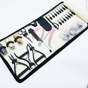 Hilos de nailon para tejer extensiones de cabello de 3 piezas con diferentes colores a precios al por mayor hilo para extensiones de cabello - Product Image 6