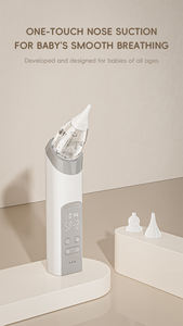 Aspirateur nasal rechargeable à 3 modes pour bébé avec berceuses et veilleuse Pompe d'aspiration nasale portable sans fil pour nourrissons - Product Image 3