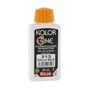 Color-Ante Kolor One Ml.20 N.213 Giallo Sole - Product Image 1