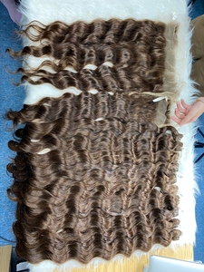 Extensiones de Cabello Ondulado Marrón, Cabello Ondulado Vietnamita y Camboyano, Cabello Virgen para Nigeria, Sudáfrica, Senegal, Venta Directa - Product Image 6