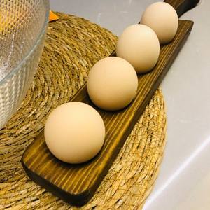 Stockage d'oeufs frais Porte-oeufs en bois Comptoir de ferme Porte-oeufs en bois - Product Image 2
