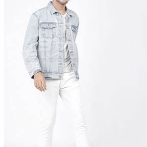 Fabricant pakistanais de vestes en jean pour hommes, meilleur matériau, service OEM, vestes en jean pour hommes - Product Image 5