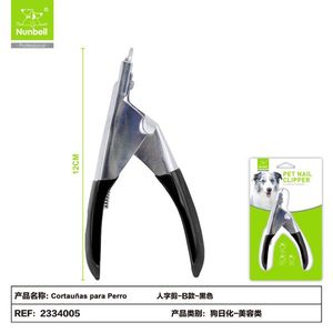 Coupe-ongles pour chien en forme de V en acier inoxydable, outil de toilettage sûr pour animaux de compagnie, vente en gros - Product Image 1