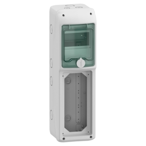 Per SCHNEIDER ELECTRIC 13185 Kaedra - Contenitore per Elettronica e Strumentazione con Presa di Alimentazione a 1 Apertura, 1 x 5 Moduli - Product Image 1