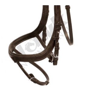 Brida marrón de calidad superior Venta caliente Sillín de cuero de caballo anatómico Acolchado duradero para una excelente equitación Excelente - Product Image 4