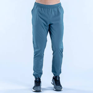 Logo personnalisé OEM Gris ardoise Unbound Joggers d'entraînement pour hommes Poches latérales Pantalon de survêtement de gymnastique Slim Fit Pantalons et pantalons pour hommes respirants - Product Image 3