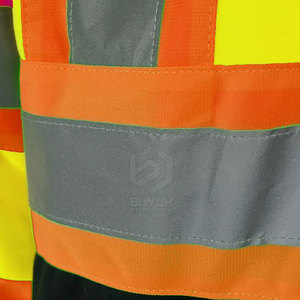 Nouveau design, haute qualité, imperméable, respirant, séchage rapide, sweat à capuche de sécurité personnalisé, vente en gros, vêtements de travail haute visibilité - Product Image 5