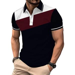 Premium personalizar diseño Logo Polo camiseta 2025 100% algodón Polo camisas Casual verano transpirable hombres Polo camisas - Product Image 3
