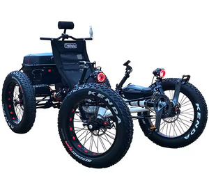 New arriver TriExplor Rear Suspensions 9 Speed 4.0'' Fat Tire Bafang 500watt Motor Electric - Product Image 1