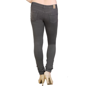 กางเกงยีนส์ซักสำหรับผู้หญิงกางเกงยีนส์ใส่สบายดีไซน์ตามสั่งราคาถูก - Product Image 5