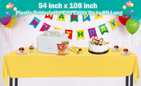 Nappe personnalisée en tissu non tissé enduit de PVC, écologique, imperméable et ignifuge, pour les fêtes d'anniversaire