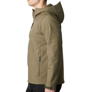 Waterproof <b>Men's</b> Outdoor <b>Jackets</b> Winter <b>Jacket</b> with <b>Fleece</b> <b>Lined</b> Hunting Insulated Softshell <b>Jacket</b> Made in Pakistan - Product Image 3