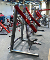 Machine de musculation professionnelle à charge par disques, presse pectorale inclinée isolatérale