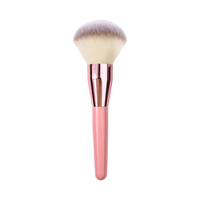 Pinceau à poudre libre tendance pinceaux à éventail rond unique pour les cosmétiques extra larges pour le visage vente en gros du pinceau de maquillage le plus vendu