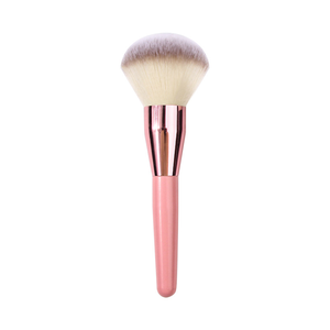 Brocha para polvos sueltos de tendencia, brochas de abanico redondas individuales para cosméticos faciales extra grandes, venta al por mayor, la brocha de maquillaje <span class=keywords><strong>más</strong></span> vendida - Product Image 2