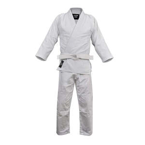 Uniformes de Karate Unisex de talla grande de alta calidad multicolor transpirable BJJ Gi diseño más nuevo estiramiento 100% algodón 500g ligero - Product Image 1