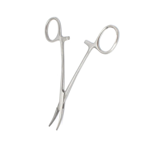 Medic Instrument Pince dentaire incurvée contre les moustiques en acier inoxydable Pince orale incurvée de précision contre les moustiques - Product Image 3